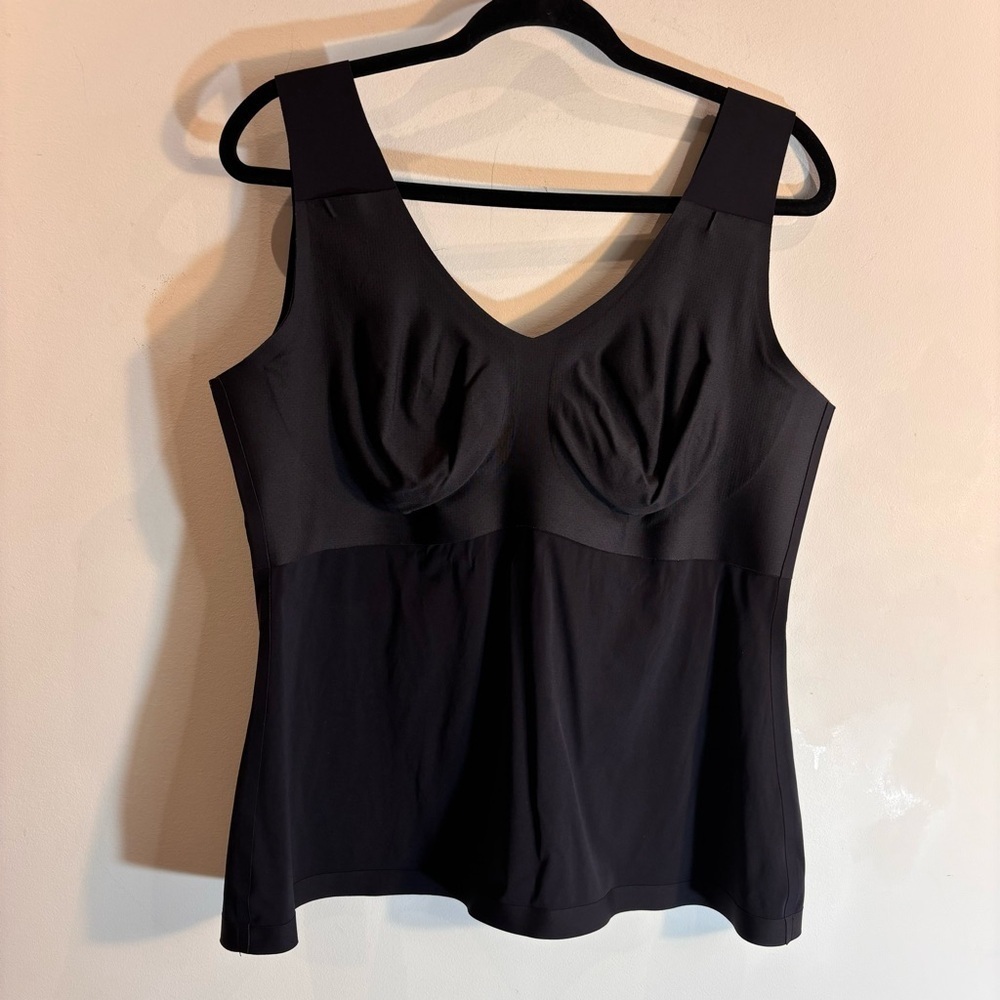 KNIX Sz XXXL+ Luxelift Tank Soft Cup Built in Bra Shapewear Comfort Wide Straps - Picture 2 of 7